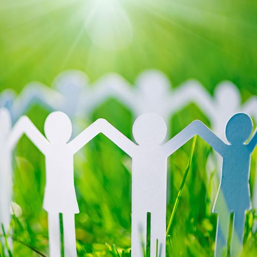 Practitioners in a group supervision setting, learning and reflecting together